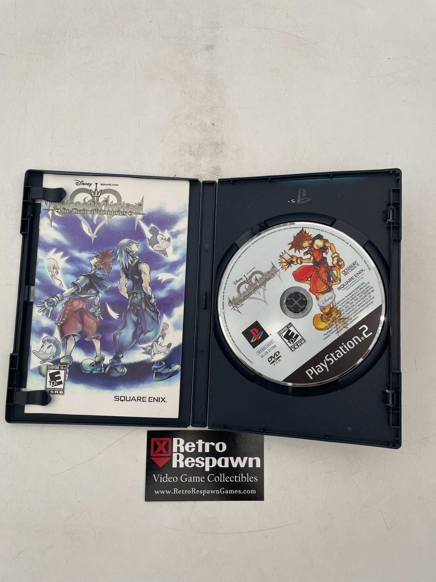 Kingdom Hearts RE Chain of Memories - Playstation 2 (Complete)