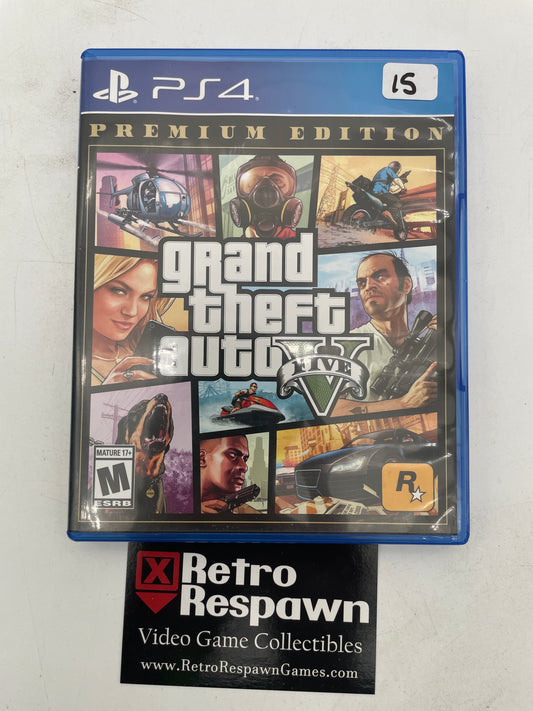 Grand Theft Auto V [Premium Edition] - Playstation 4 (Complete)