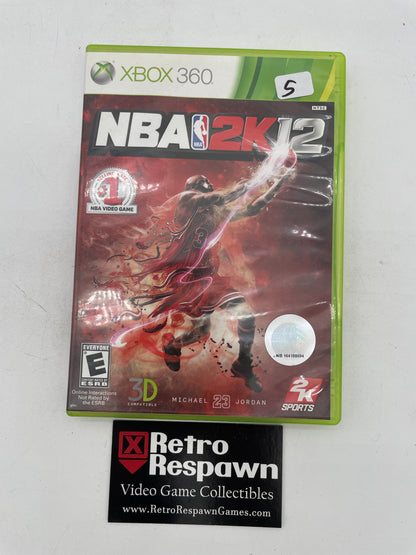 NBA 2K12 - Xbox 360 (Complete)