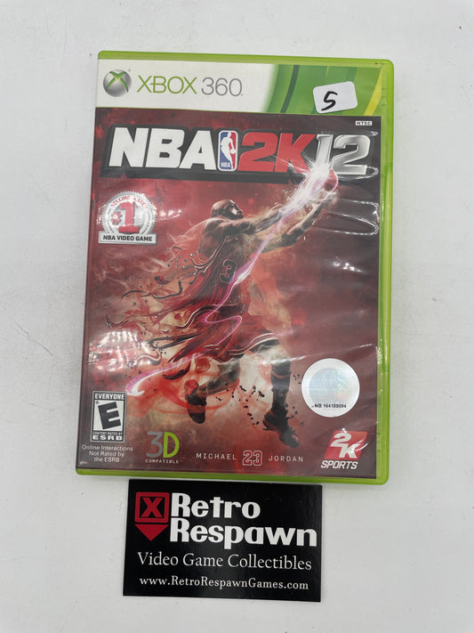 NBA 2K12 - Xbox 360 (Complete)