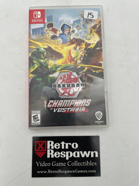 Bakugan: Champions of Vestroia - Nintendo Switch (Complete)
