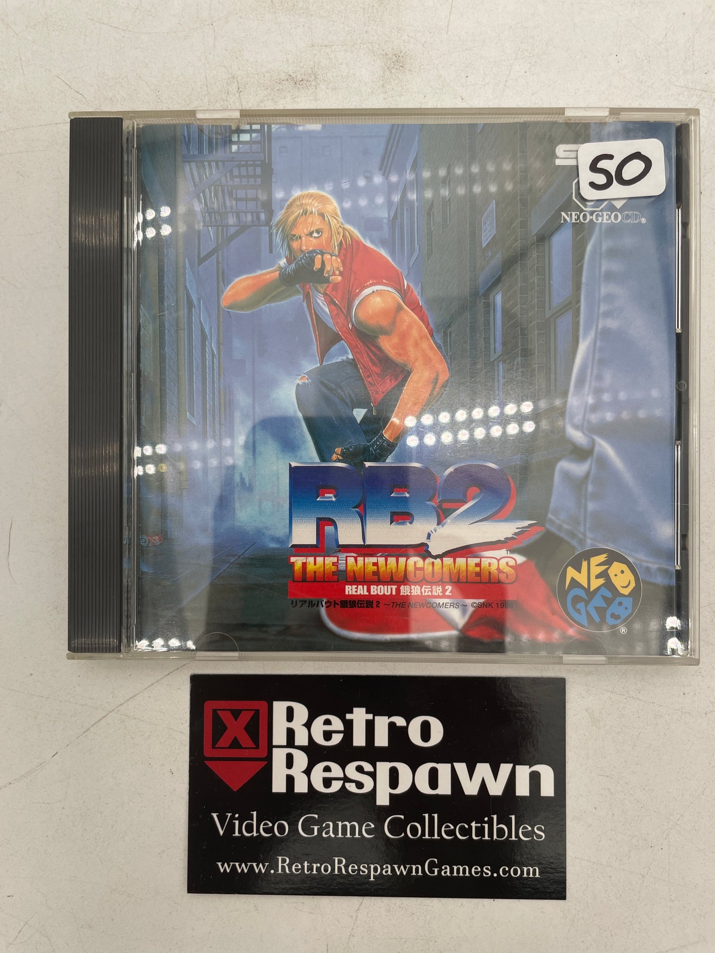 Real Bout Fatal Fury 2: The Newcomers - JP Neo Geo CD (Complete)