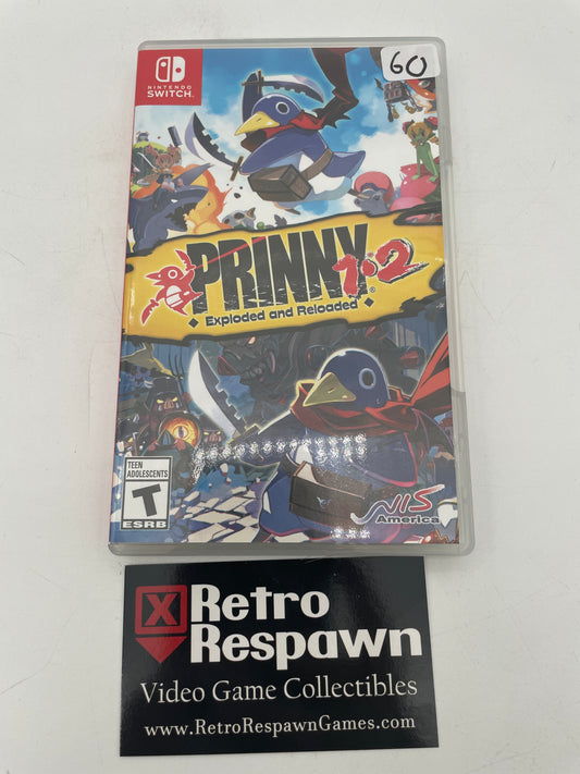 Prinny 1+2 Exploded and Reloaded - Nintendo Switch (Complete)