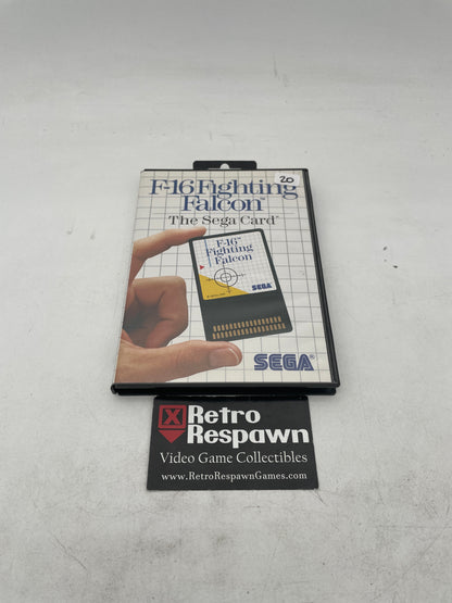 F-16 Fighting Falcon - Sega Master System (Complete)