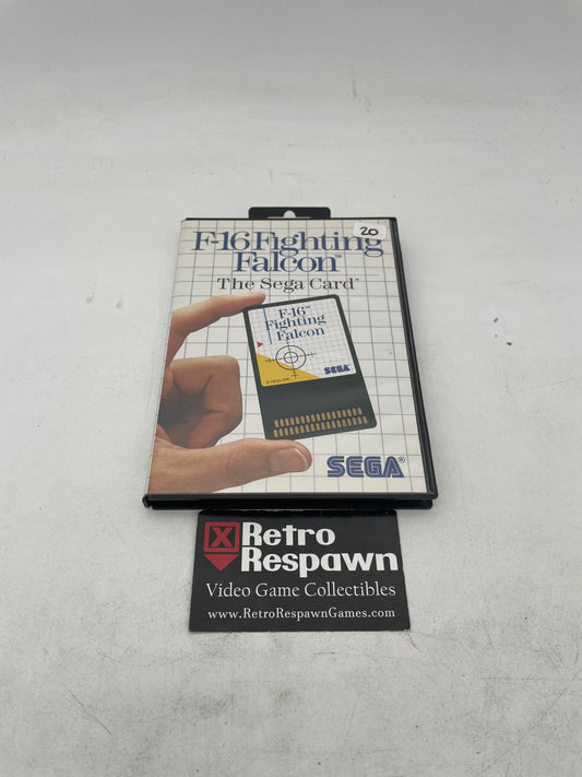 F-16 Fighting Falcon - Sega Master System (Complete)