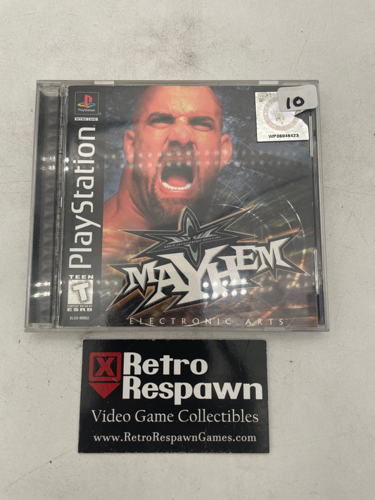 WCW Mayhem - Playstation (Complete)