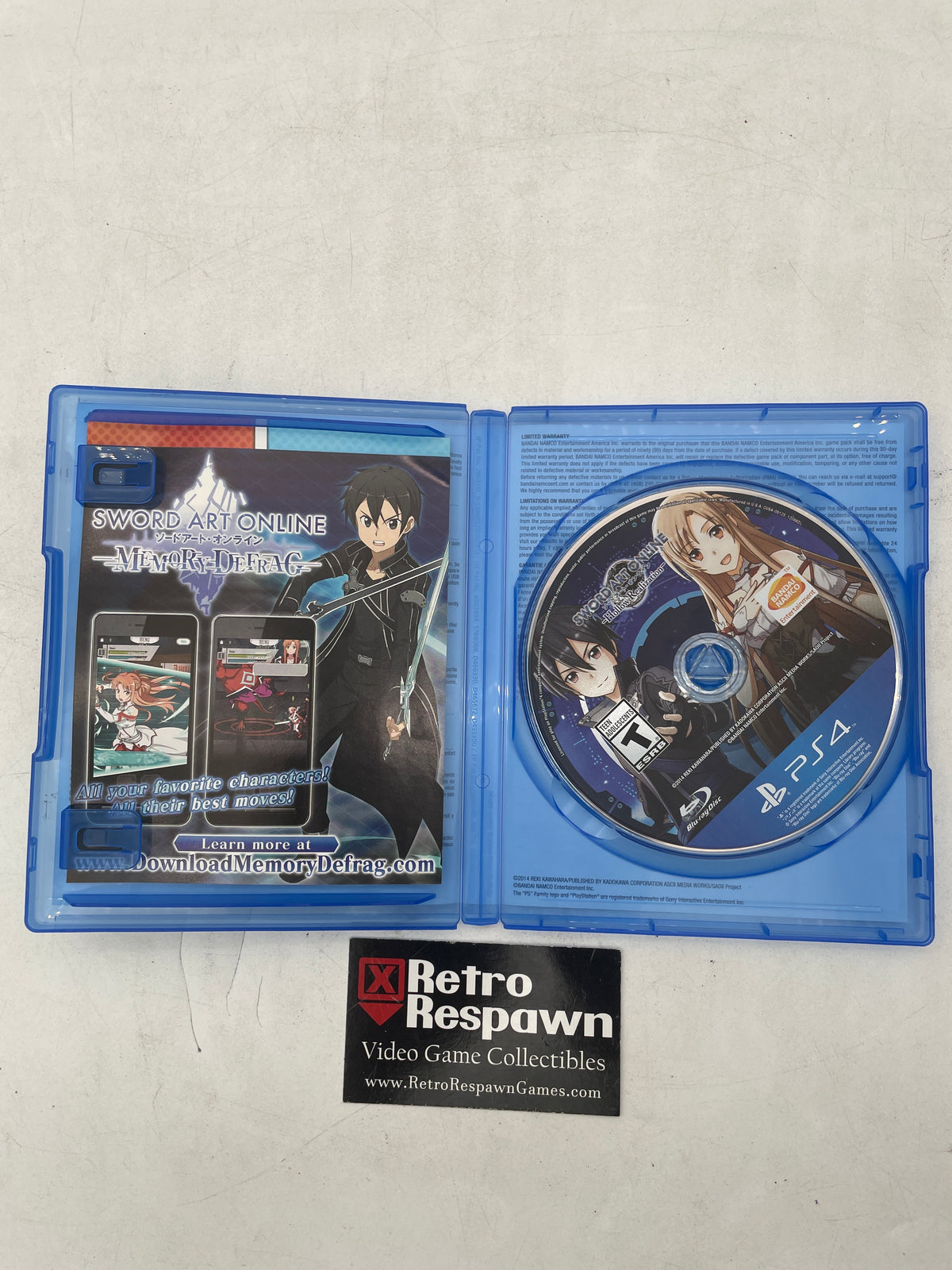 Sword Art Online: Hollow Realization - Playstation 4 (Complete)