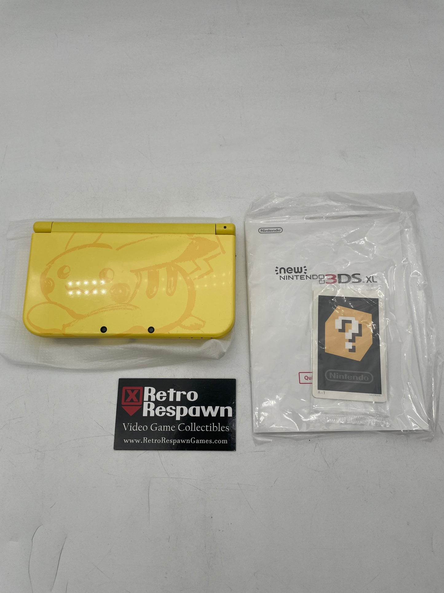 New Nintendo 3DS XL Pikachu Edition - Saudi Arabia Nintendo 3DS (Complete)