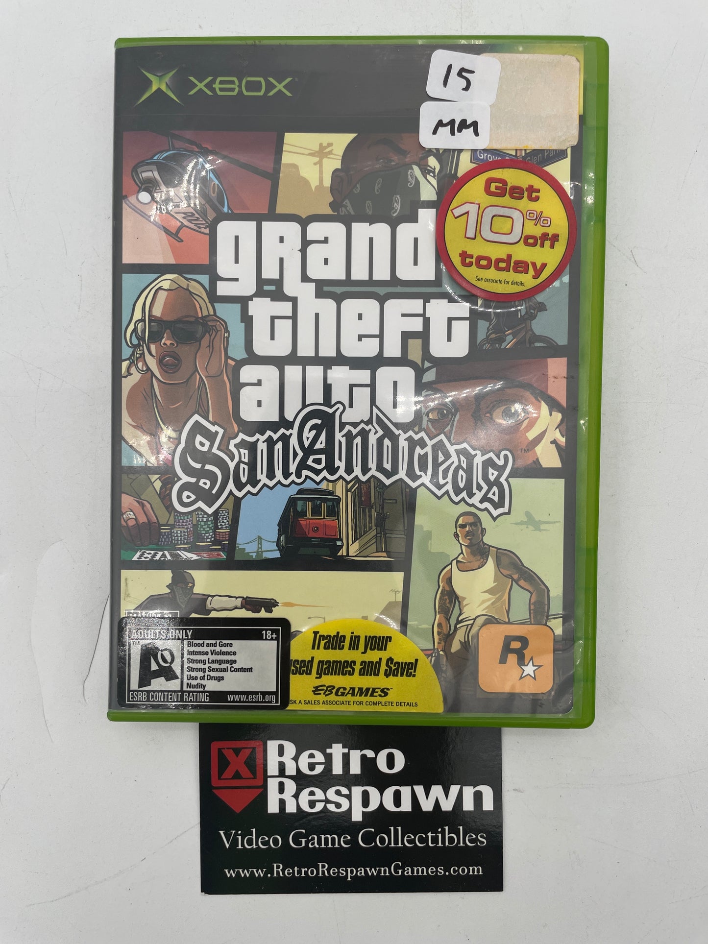 Grand Theft Auto San Andreas - Xbox (Missing Manual)