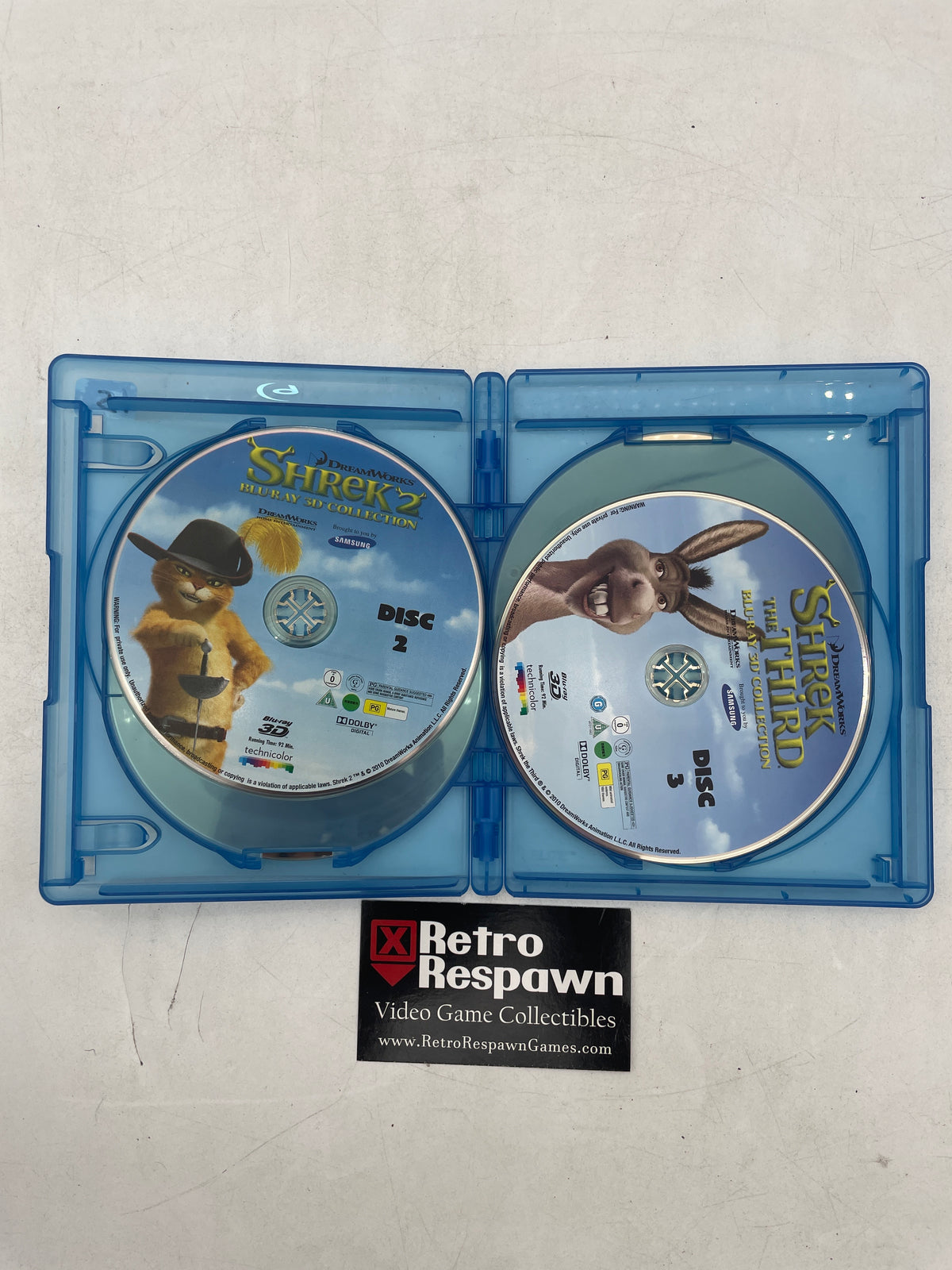 Shrek 3D The Complete Collection - Bluray (Complete)
