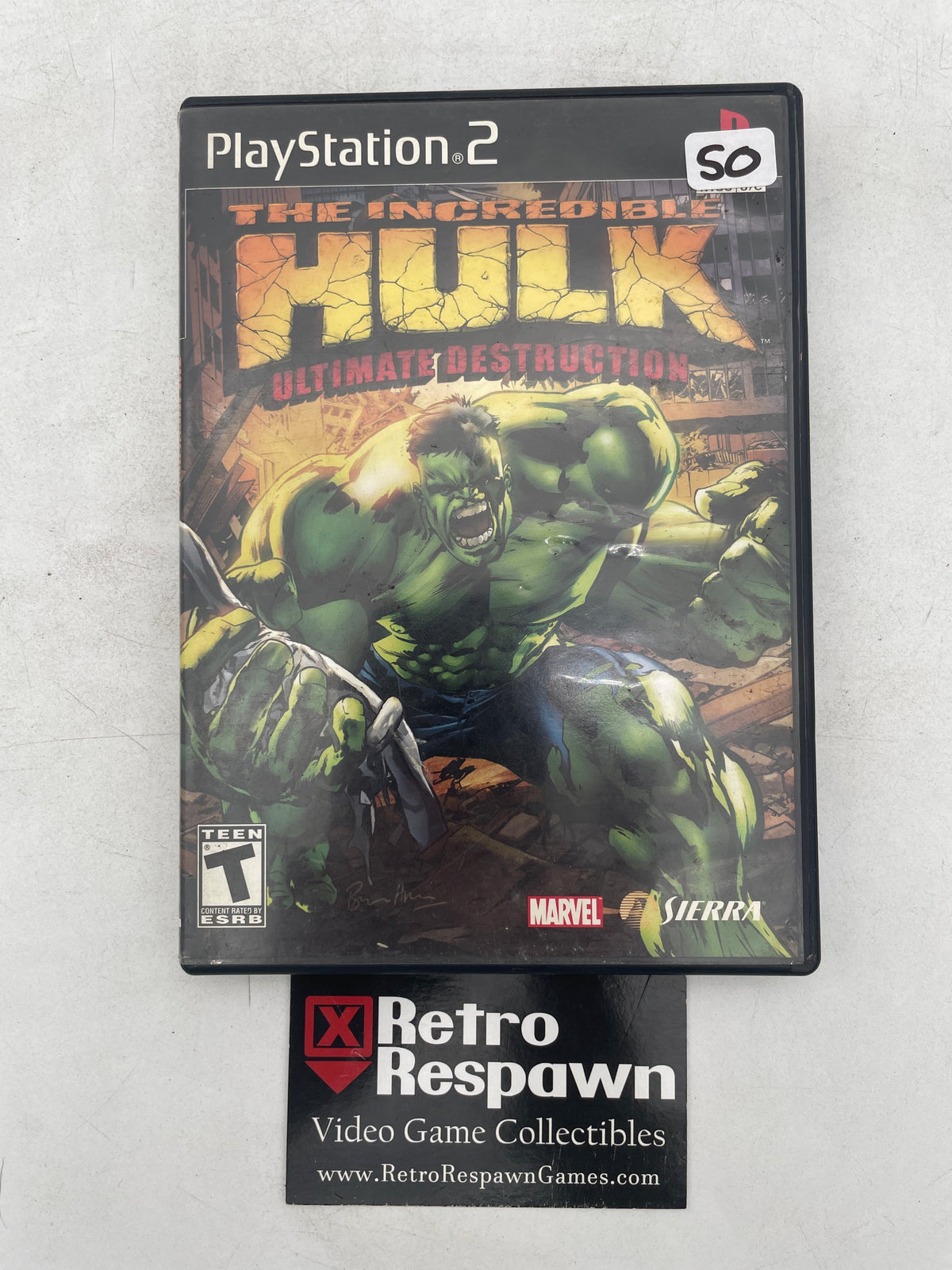 The Incredible Hulk Ultimate Destruction - Playstation 2 (No Manual)