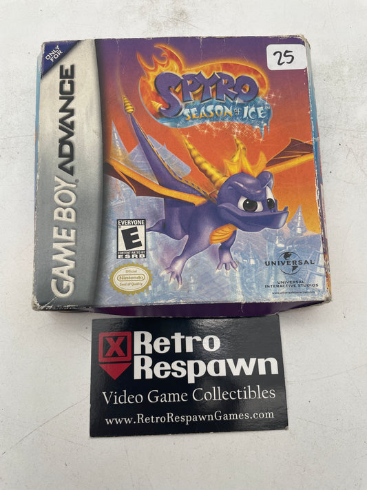 Spyro Season of Ice - GameBoy Advance (Complete)