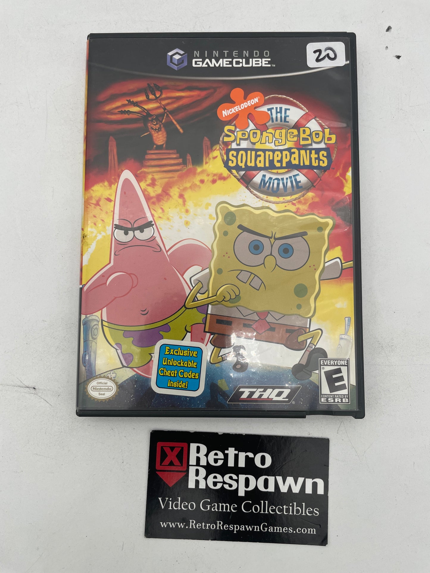 SpongeBob SquarePants The Movie - Gamecube (Complete)