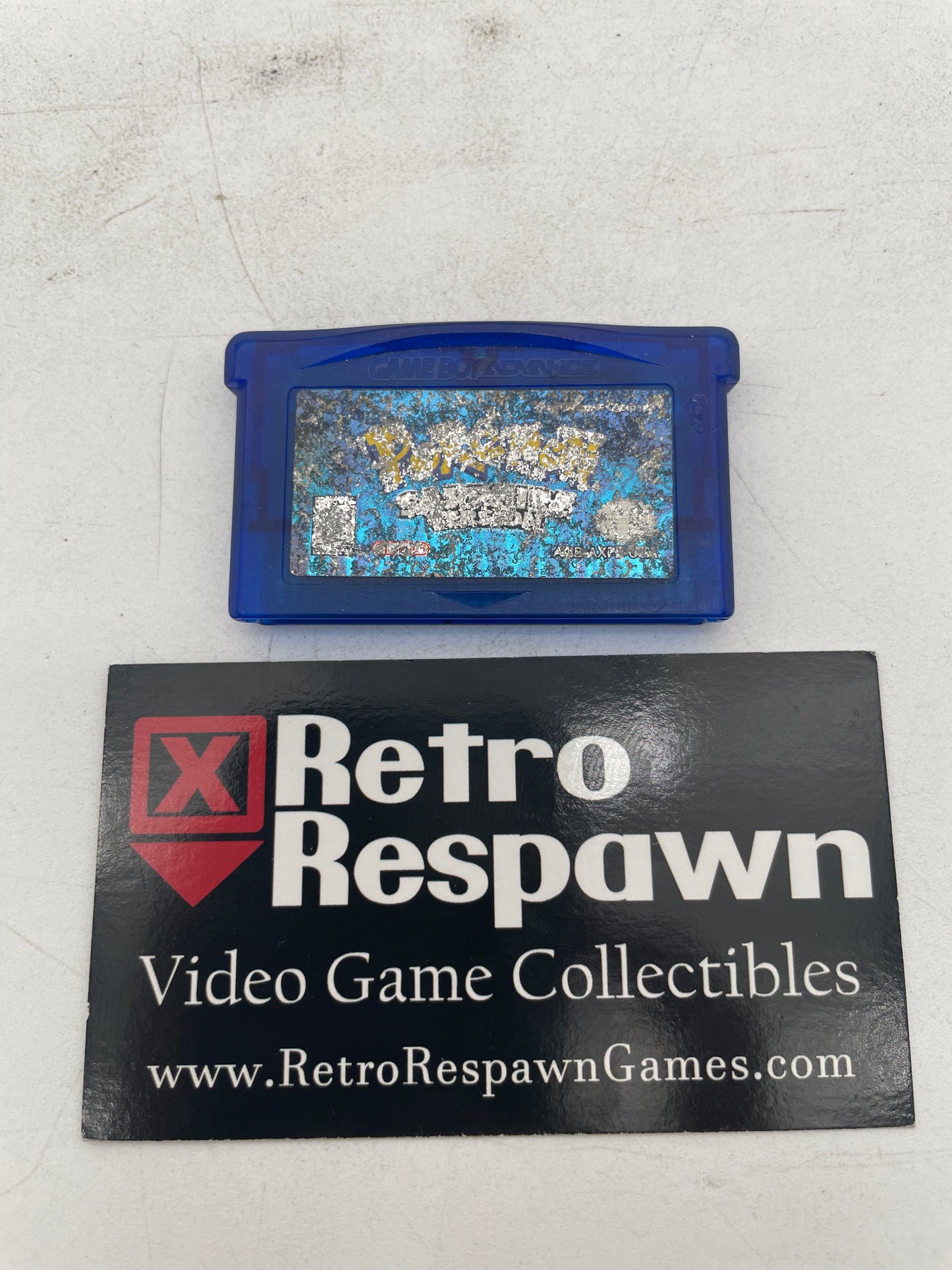 [Ugly Label] Pokemon Sapphire - GameBoy Advance (Game Only)
