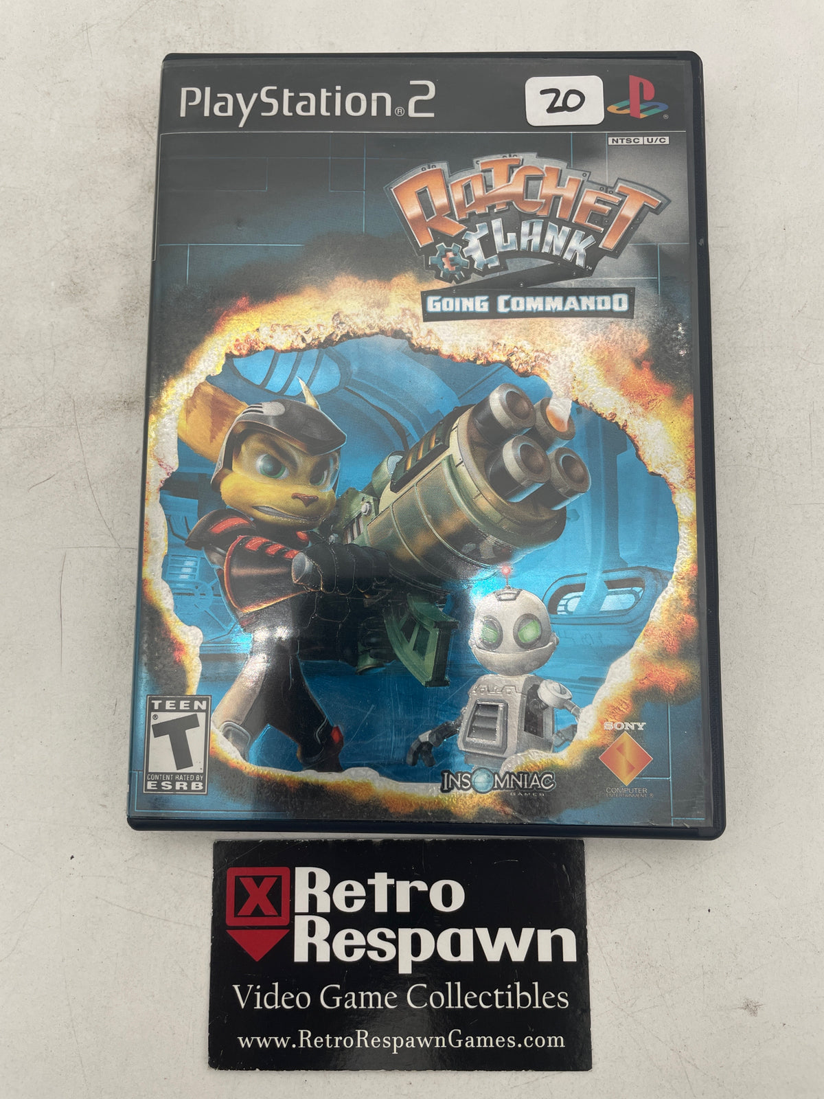 Ratchet & Clank Going Commando - Playstation 2 (Complete)