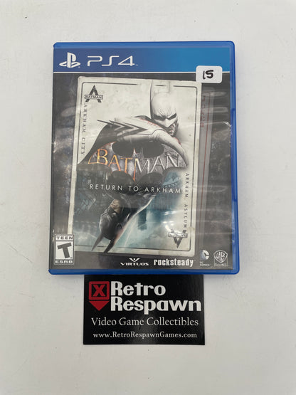 Batman: Return to Arkham - Playstation 4 (Missing Manual)