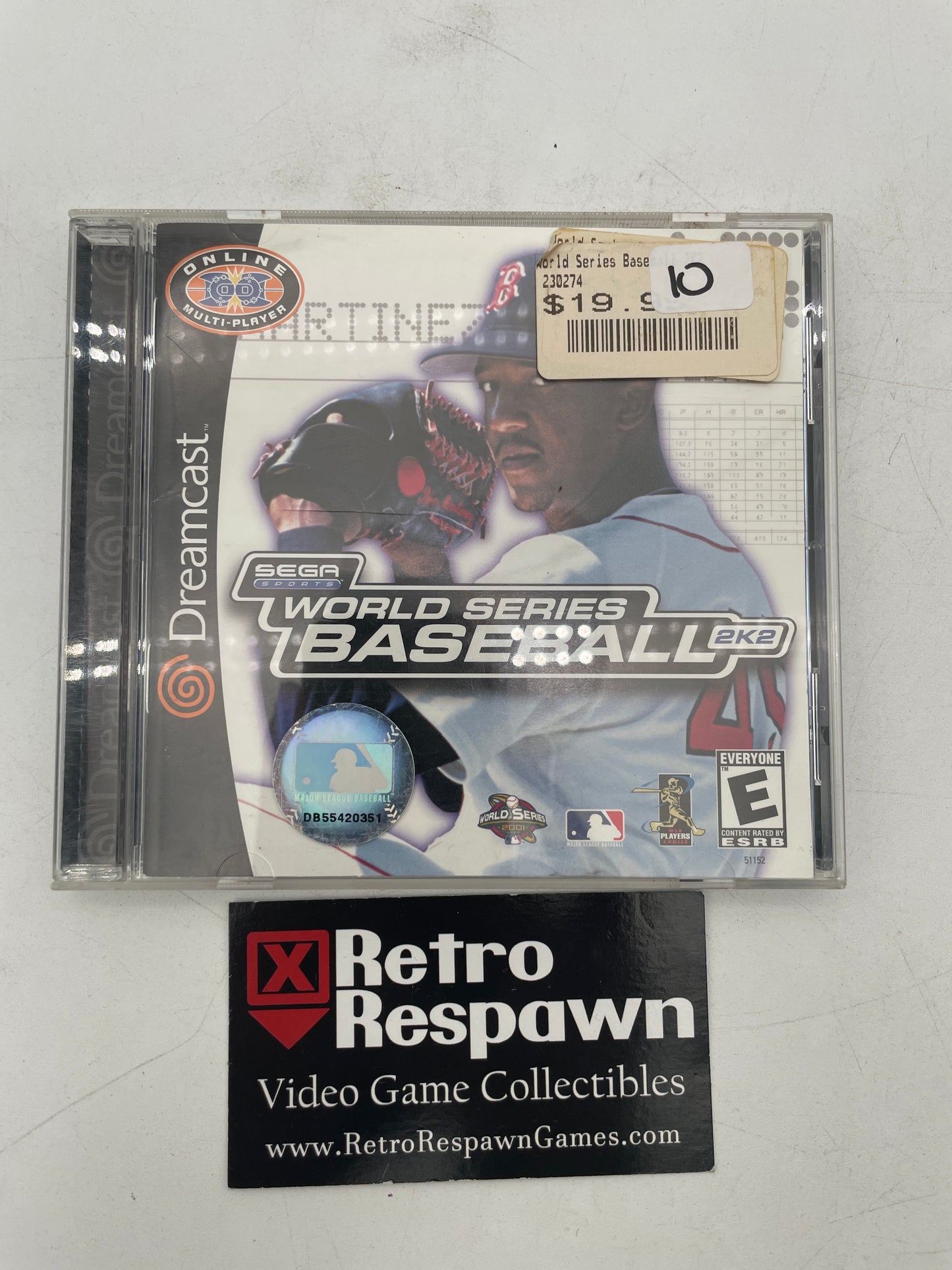 World Series Baseball 2K2 - Sega Dreamcast (Complete)