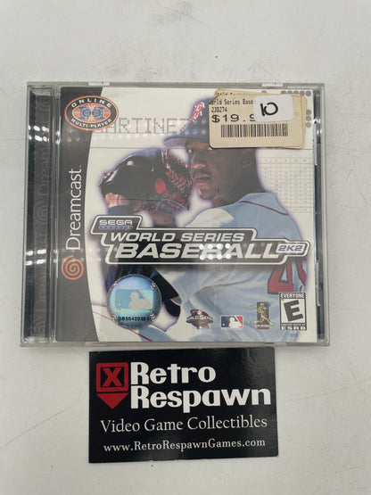 World Series Baseball 2K2 - Sega Dreamcast (Complete)