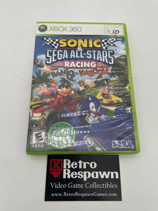 Sonic & Sega All-Stars Racing - Xbox 360 (Complete)