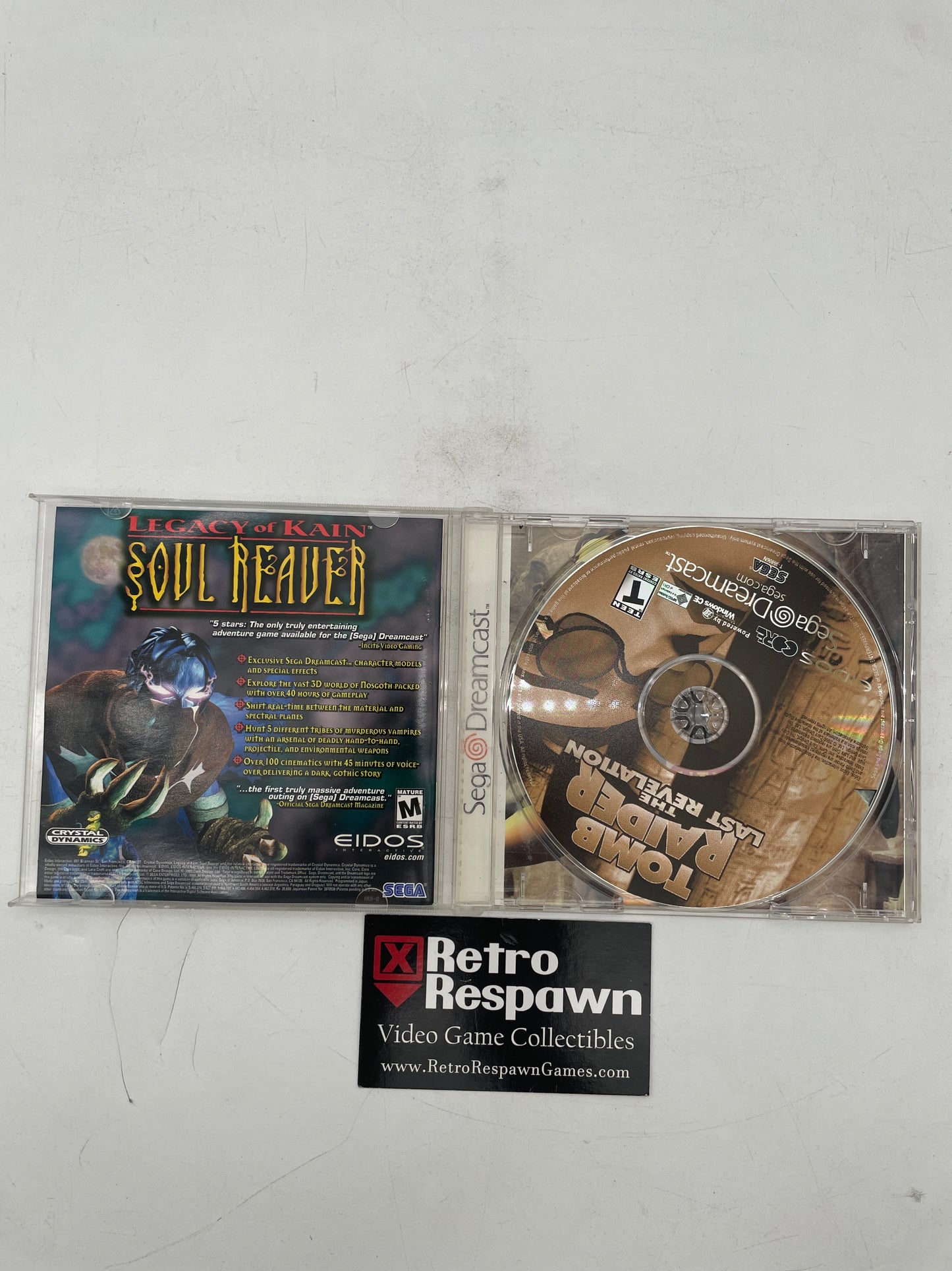 Tomb Raider Last Revelation - Sega Dreamcast (Cpmplete)