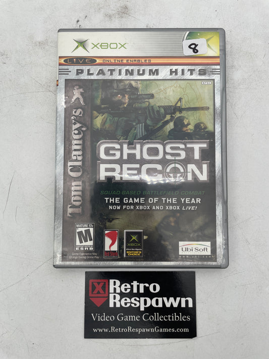 Ghost Recon  [Platinum Hits] - Xbox (Complete)