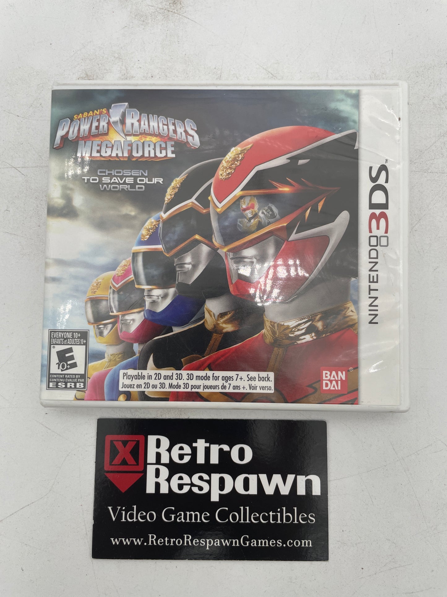 Power Rangers Megaforce - Nintendo 3DS (Complete)