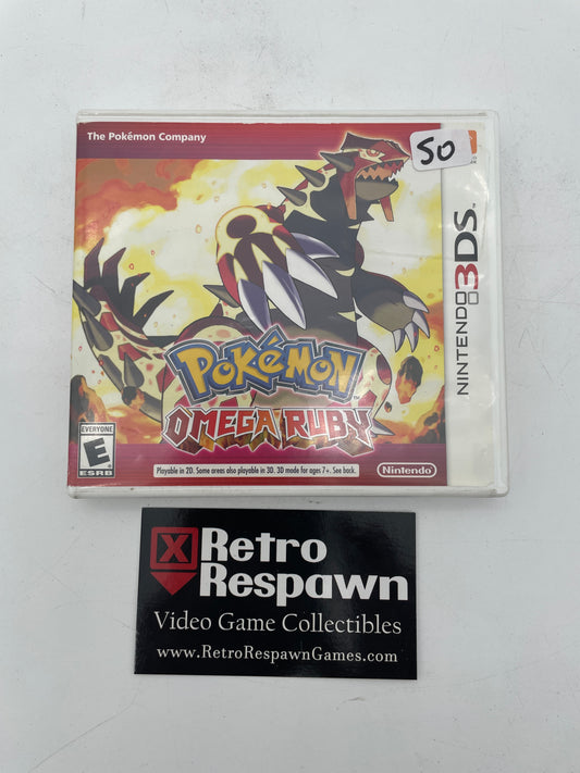 Pokemon Omega Ruby - Nintendo 3DS (Complete)