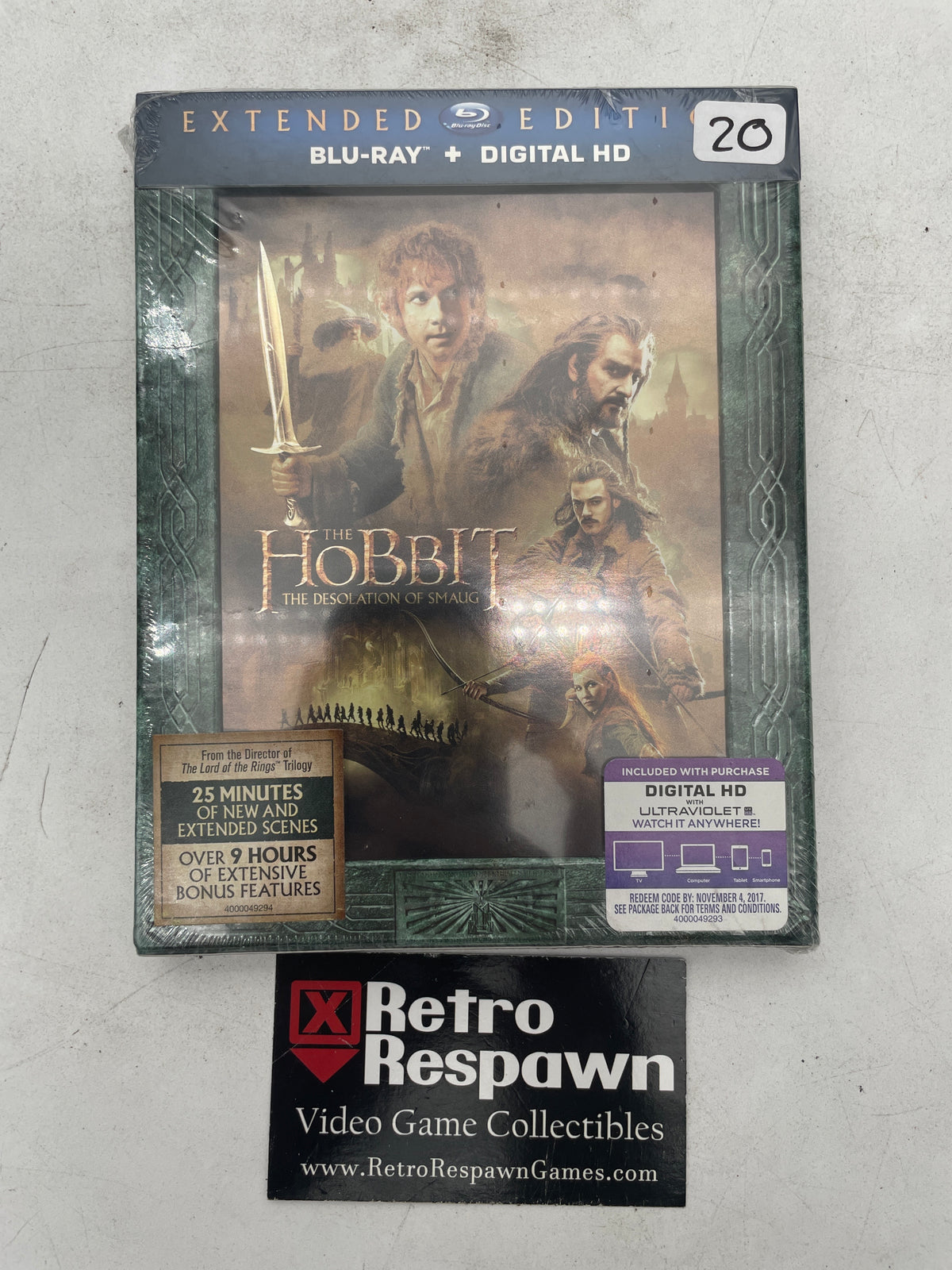The Hobbit The Desolation of Smaug [Extended Edition] - Blu-Ray (Sealed)