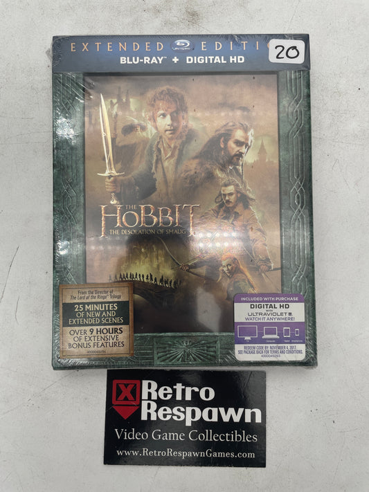 The Hobbit The Desolation of Smaug [Extended Edition] - Blu-Ray (Sealed)
