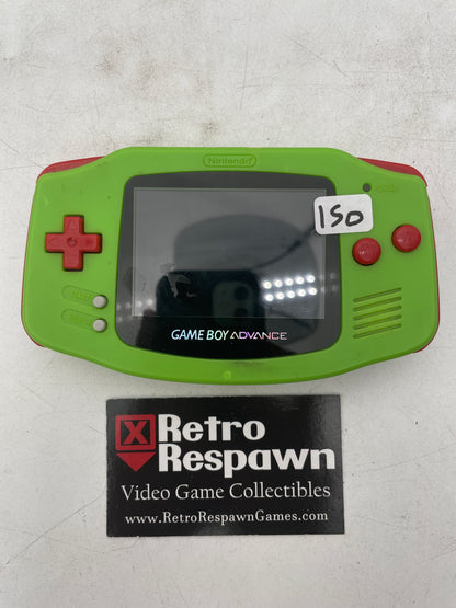 IPS Green/Red Gameboy Advance - Gameboy Advance - (Console+Charger)