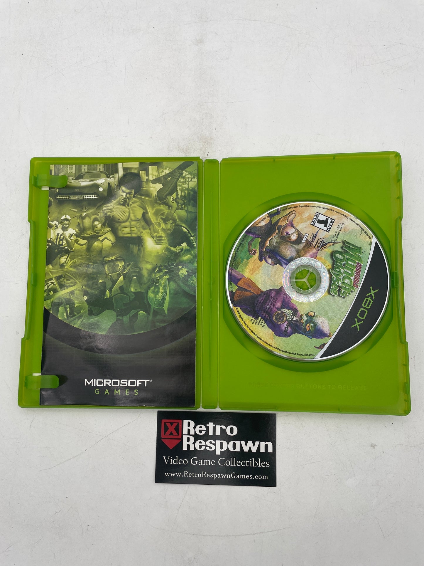 Oddworld Munch's Oddysee - Xbox (Missing Manual)