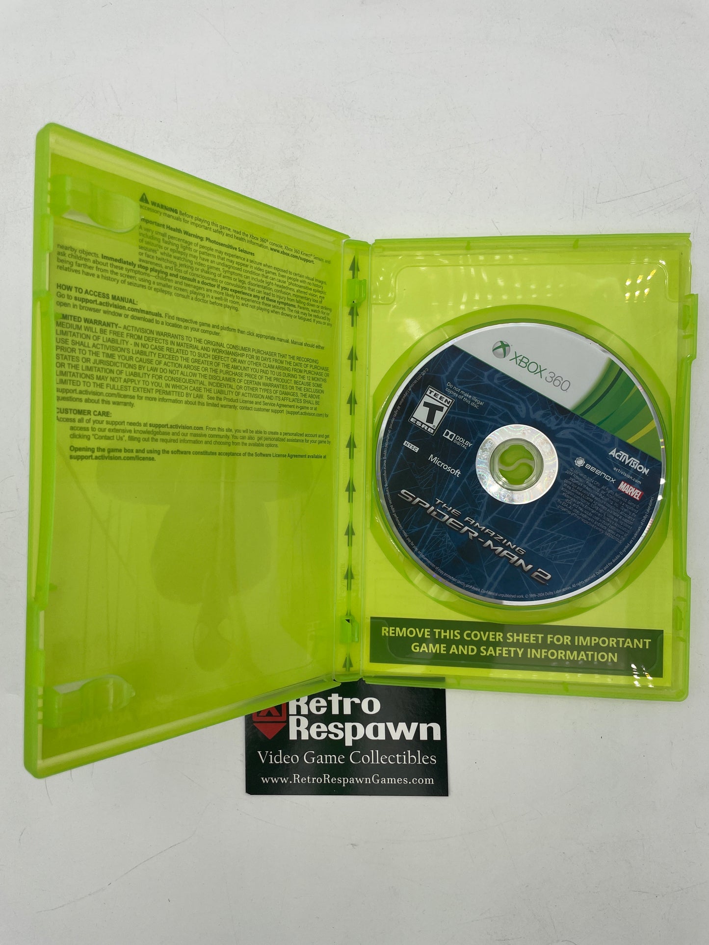 Amazing Spiderman 2 - Xbox 360 (Missing Manual)