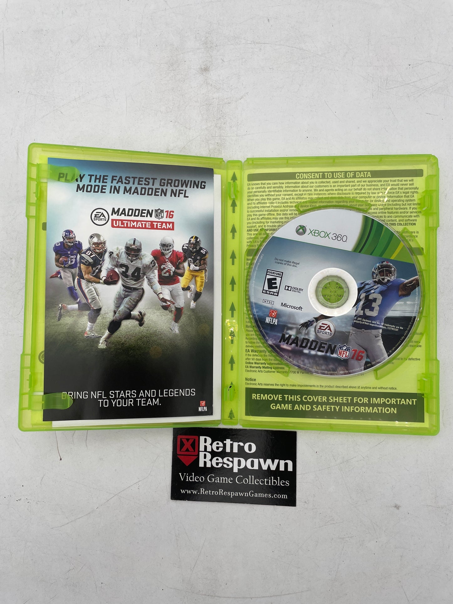 Madden NFL 16 - Xbox 360 (Complete)
