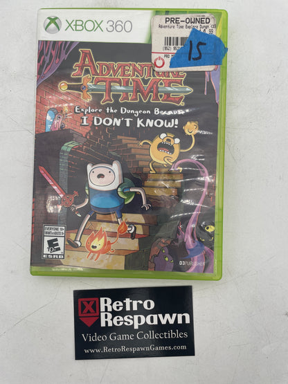 Adventure Time: Explore the Dungeon Because I Don't Know - Xbox 360 (Missing Manual)