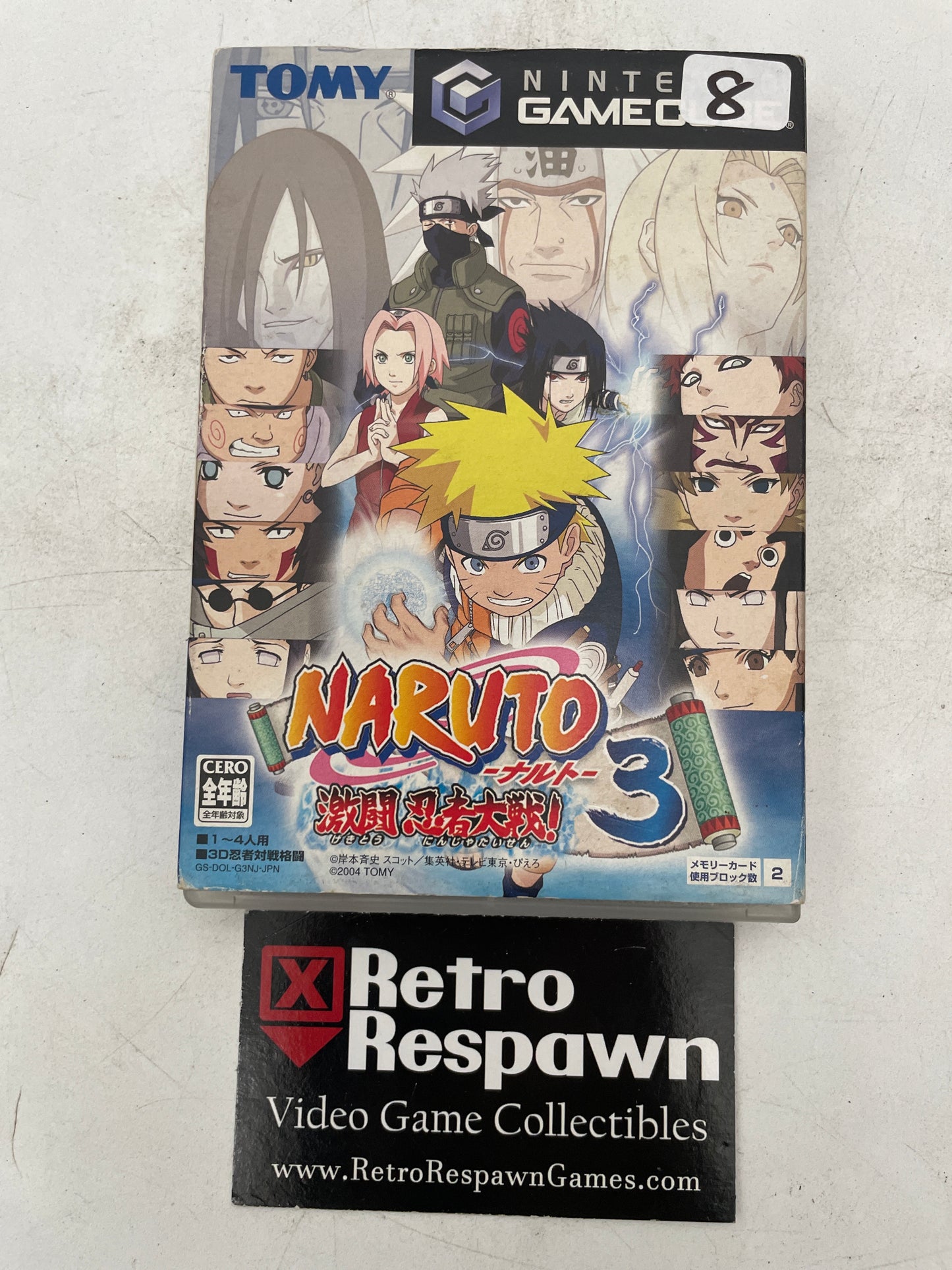 Naruto: Gekito Ninja Taisen 3 - JP Gamecube (Complete)