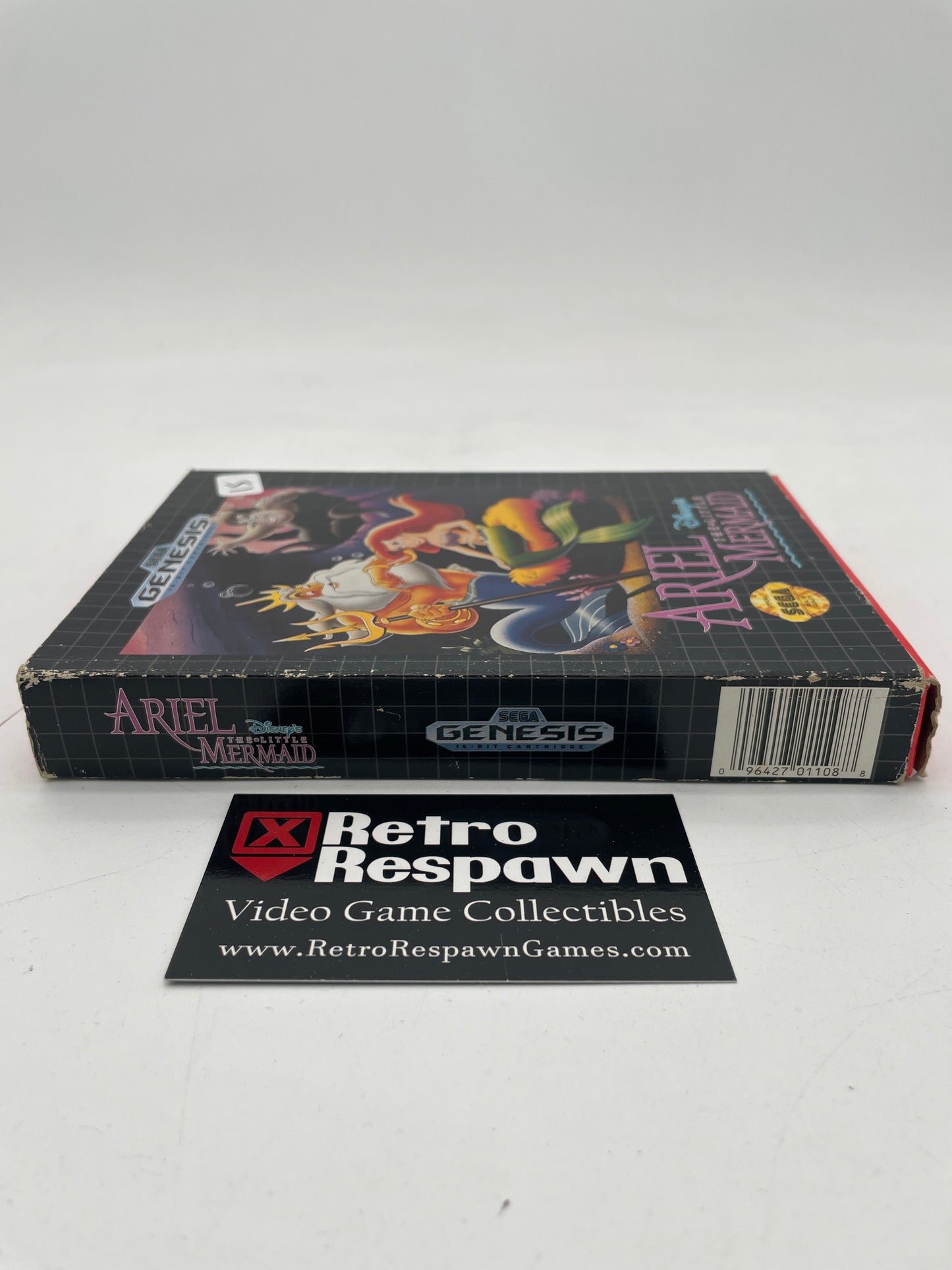Ariel the Little Mermaid [Cardboard Box] - Sega Genesis