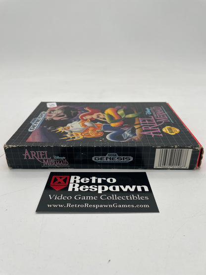 Ariel the Little Mermaid [Cardboard Box] - Sega Genesis