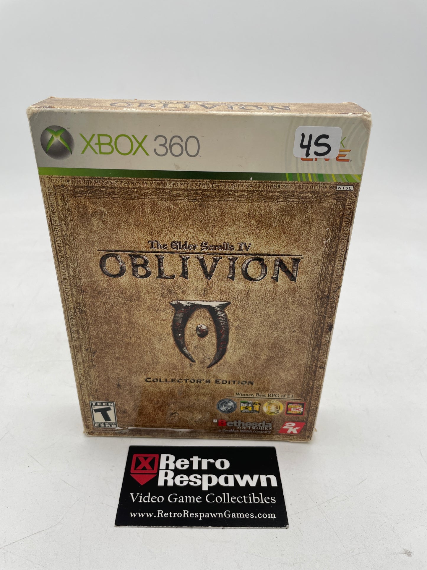 Elder Scrolls IV Oblivion [Collector's Edition] - Xbox 360 (Complete)