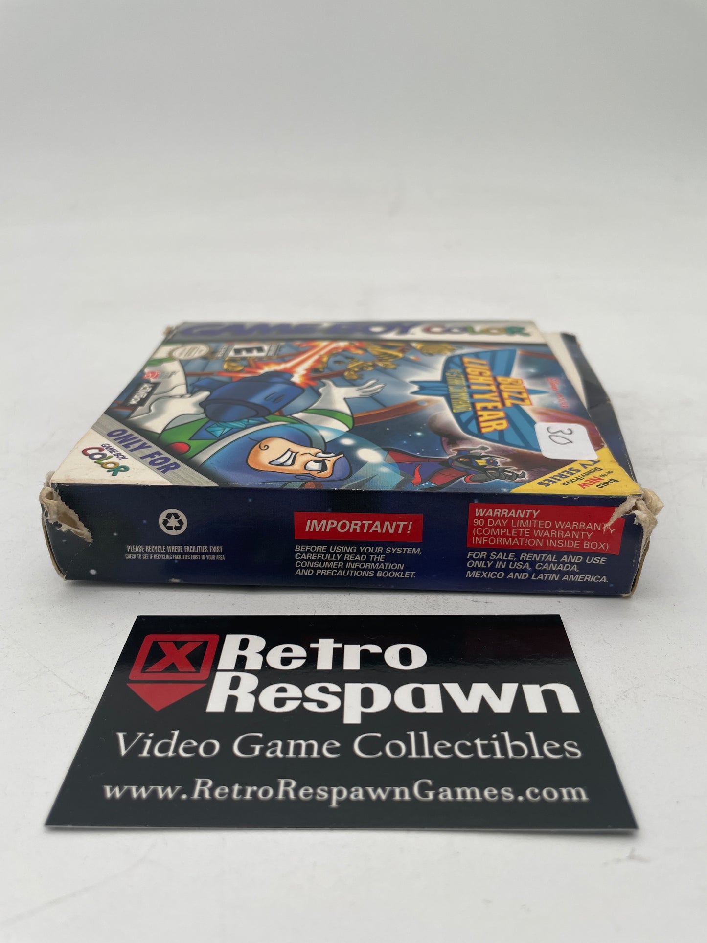 Buzz Lightyear of Star Command - GameBoy Color (Complete)