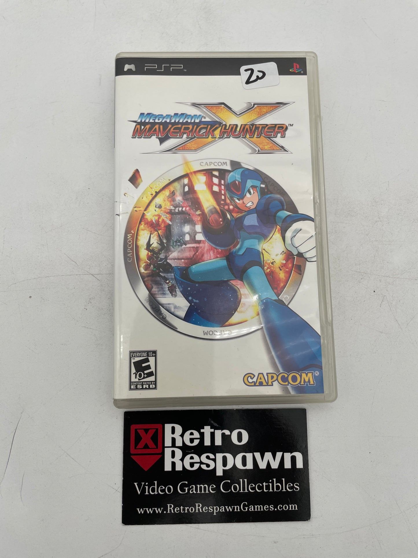 Mega Man Maverick Hunter X - PSP (Complete)
