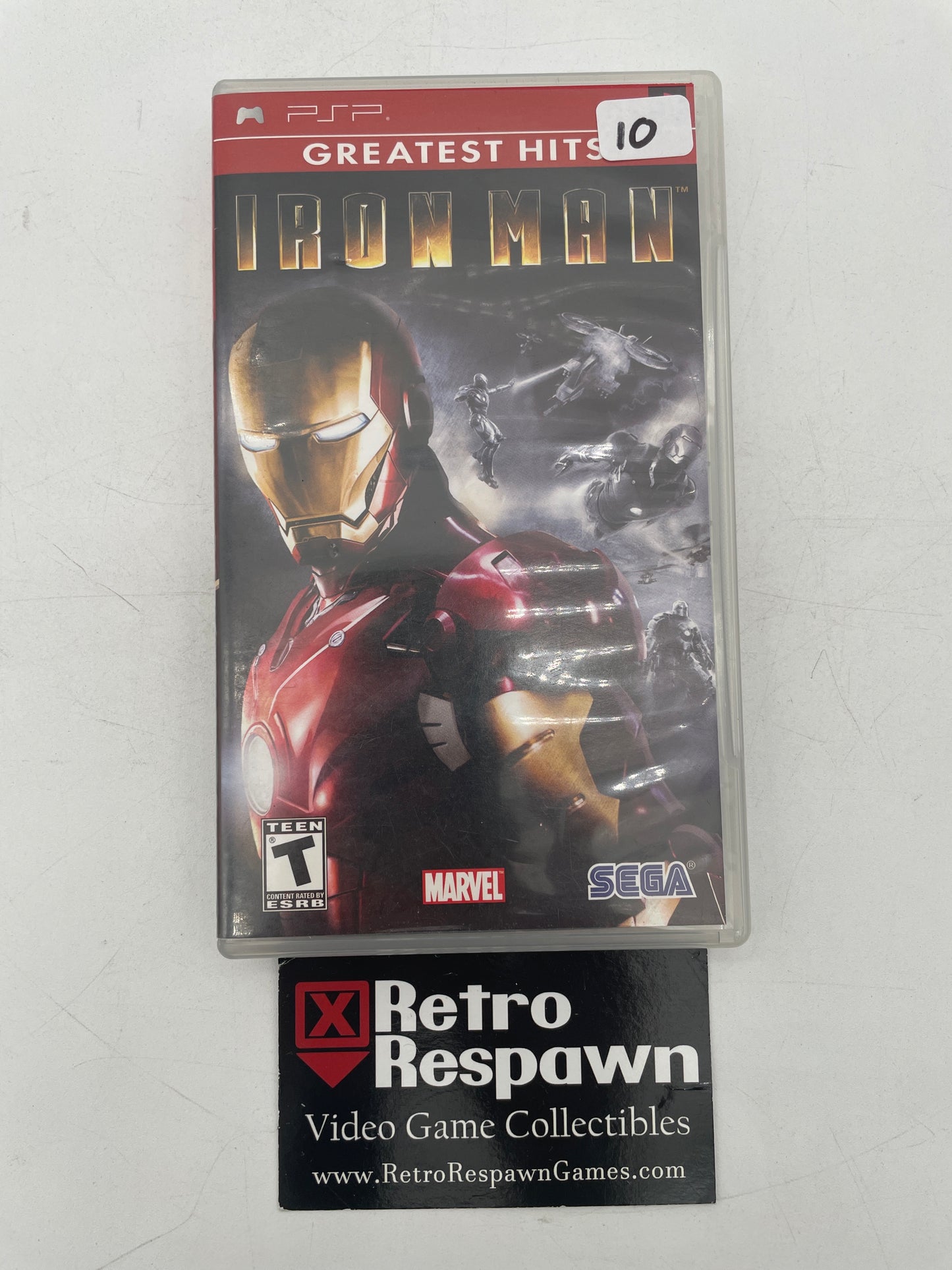 Iron Man [Greatest Hits] - PSP (Complete)