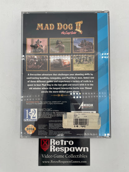 Mad Dog II Lost Gold - Sega CD (Complete)