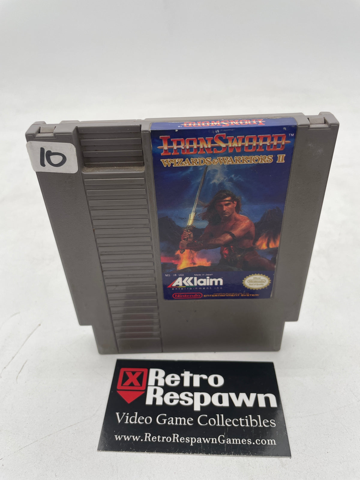 Iron Sword Wizards and Warriors II - NES (Game Only)