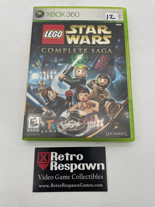 Lego Star Wars The Complete Saga - Xbox 360 (Complete)