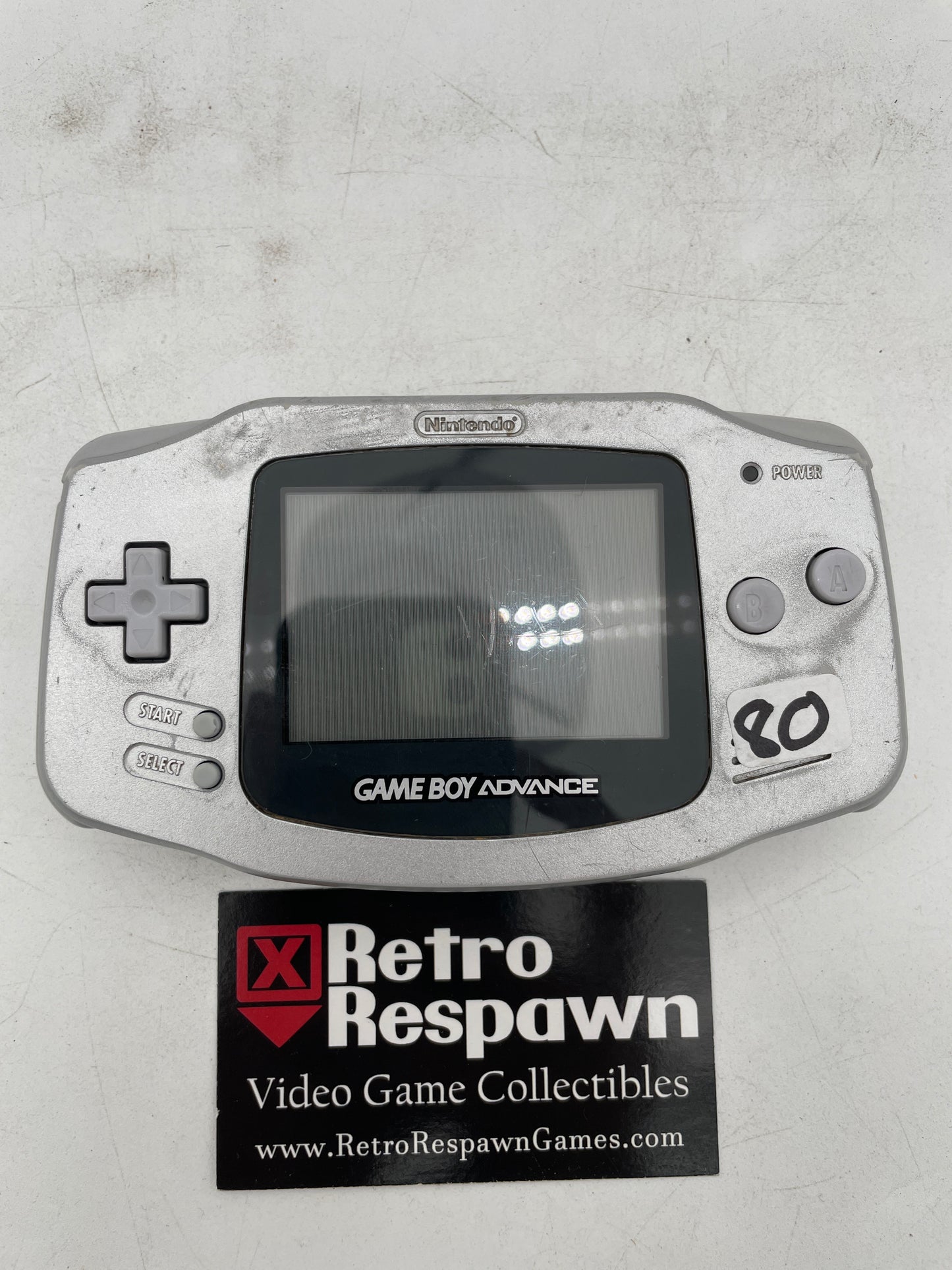 Platinum Gameboy Advance System - GameBoy Advance (Console Only)