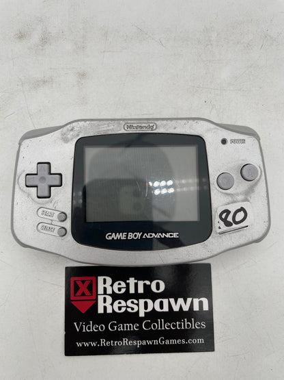 Platinum Gameboy Advance System - GameBoy Advance (Console Only)