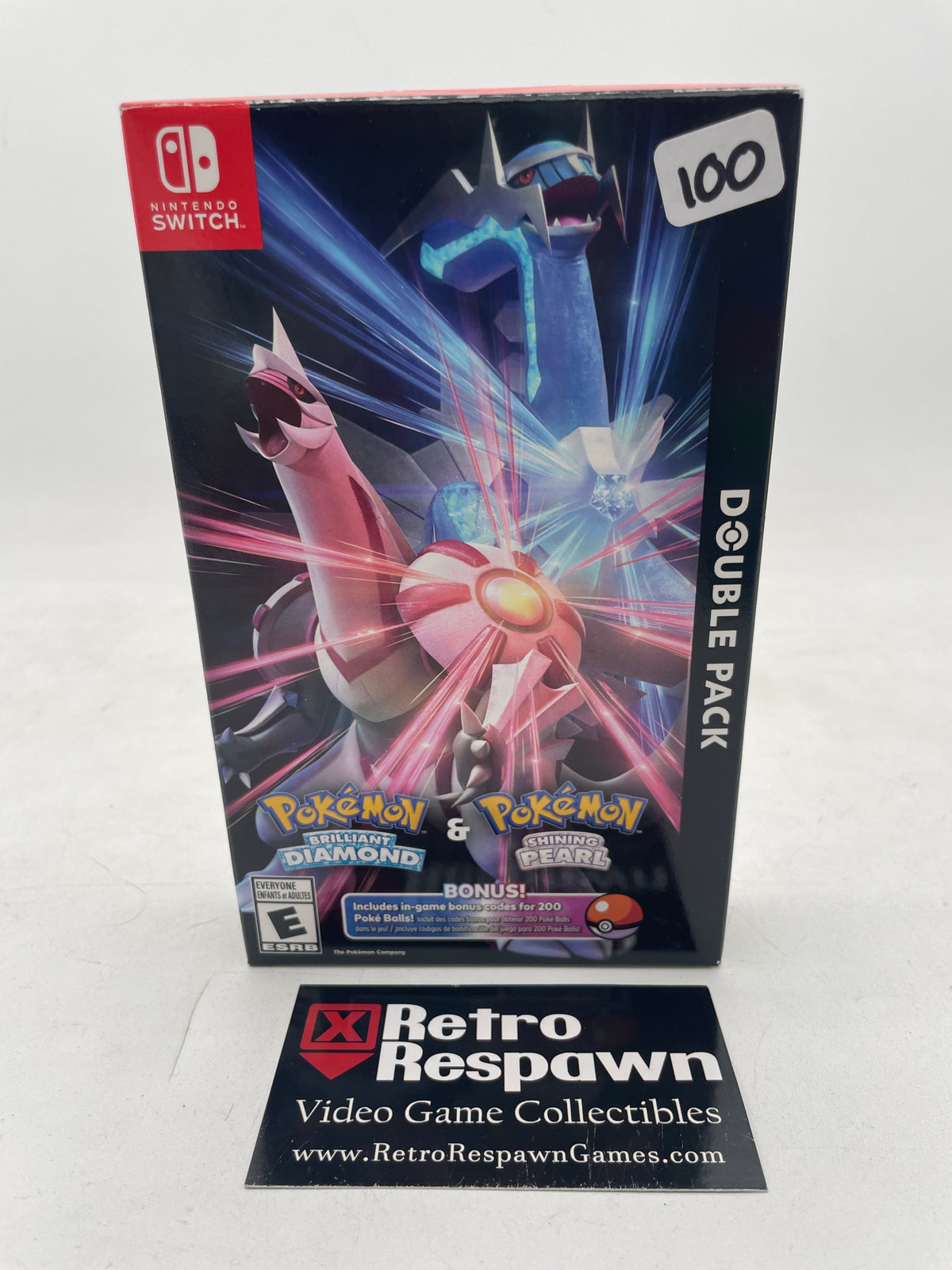 Pokemon Brilliant Diamond & Shining Pearl Double Pack - Nintendo Switch (Complete/ Pearl is Sealed)