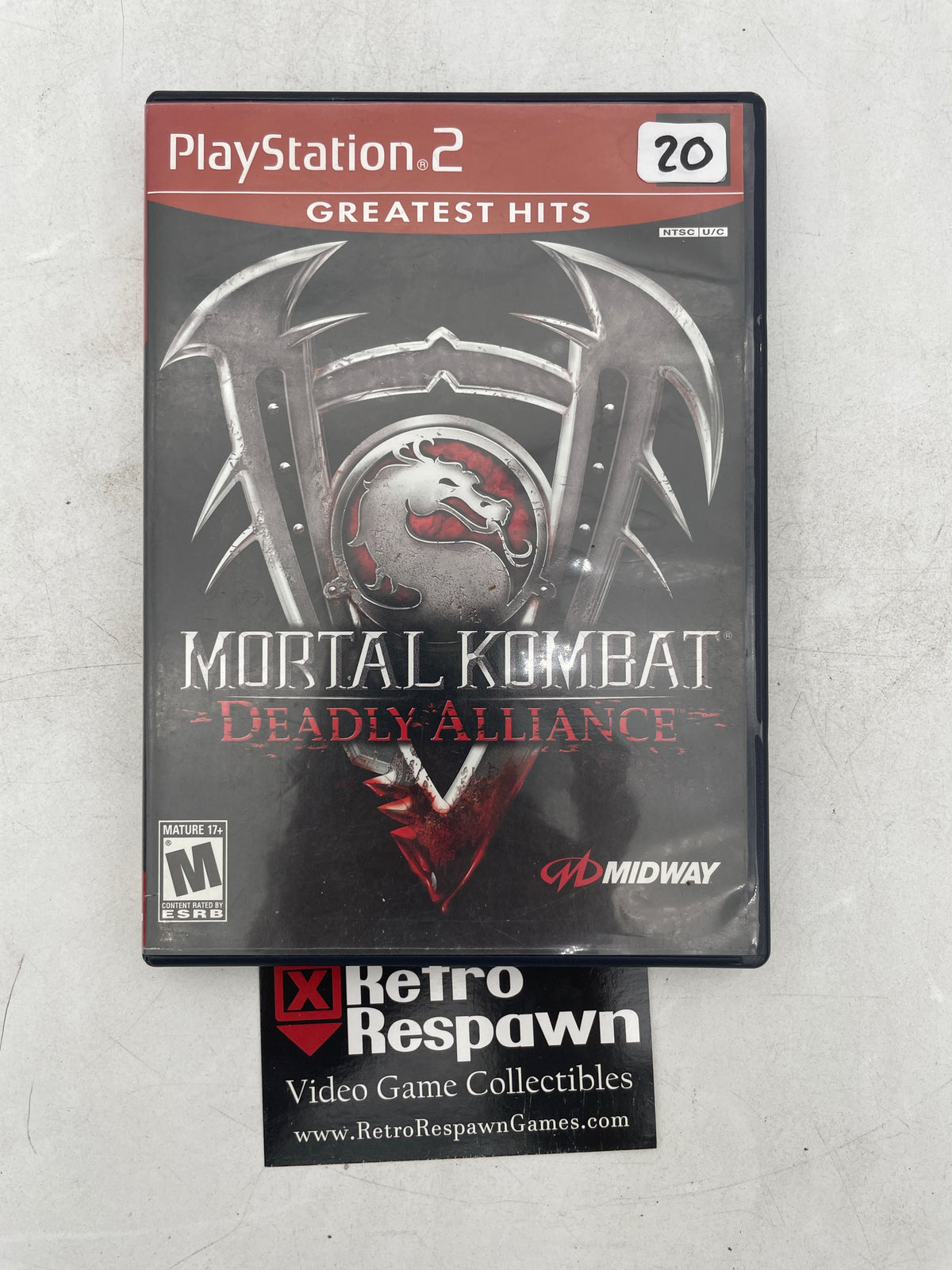 Mortal Kombat Deadly Alliance [Greatest Hits] - Playstation 2 (Complete)