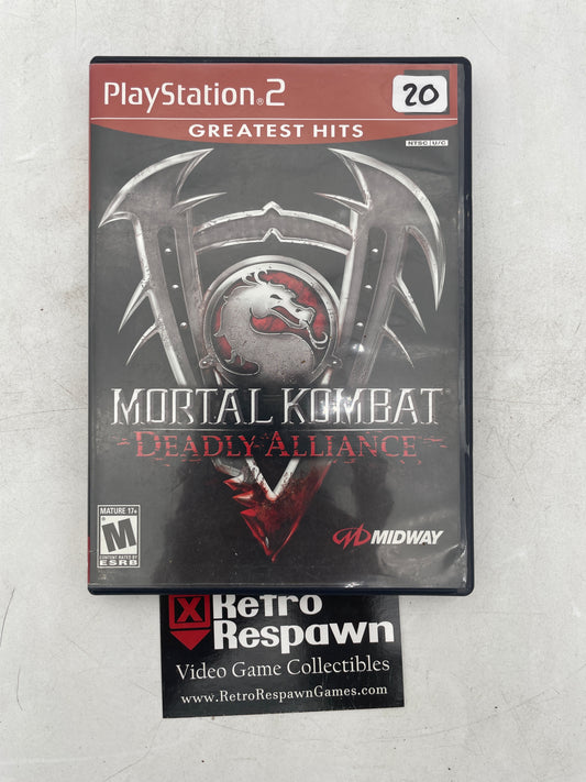 Mortal Kombat Deadly Alliance [Greatest Hits] - Playstation 2 (Complete)