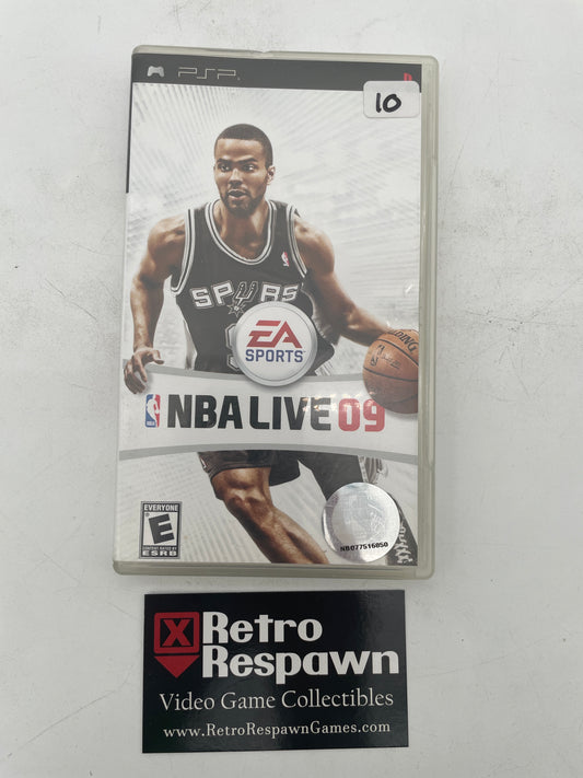 NBA Live 09 - PSP (Complete)
